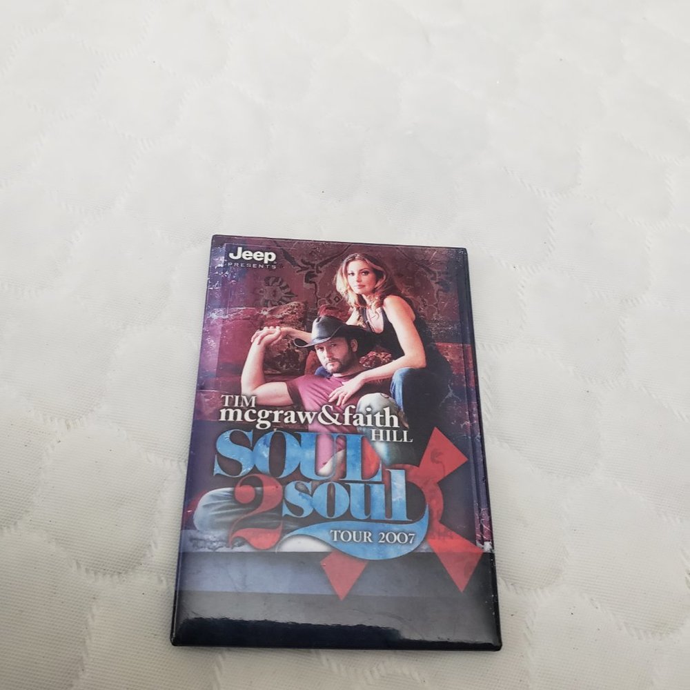 Tim McGraw and Faith Hill 2007 Tour Magnet
